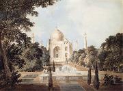 Thomas Daniell South View of the Taj Mahal at Agra oil painting picture wholesale